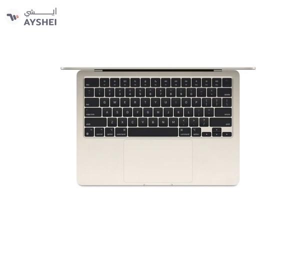 Apple New 2025 MacBook Air MW0Y3 13-Inch Display, Apple M4 Chip 10-Core CPU 8-Core GPU Processor/16GB RAM/256GB SSD/macOS(International Version) English Starlight