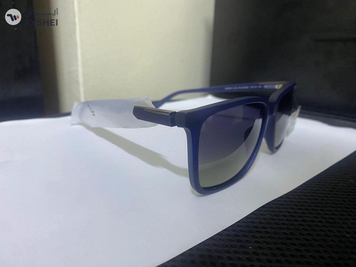 Timberland TB9280-H Polarized Men’s Sunglasses | Square Blue Acetate Frame-3-3