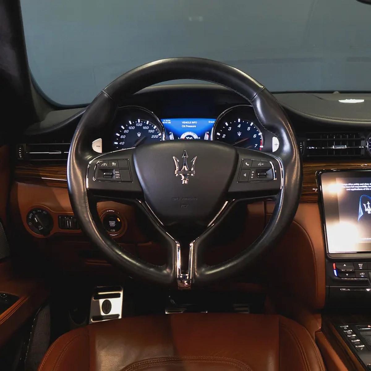 AED 2,682 pm • 0% Downpayment • Maserati Quattroporte GranLusso • 1 Year Warranty-9-9