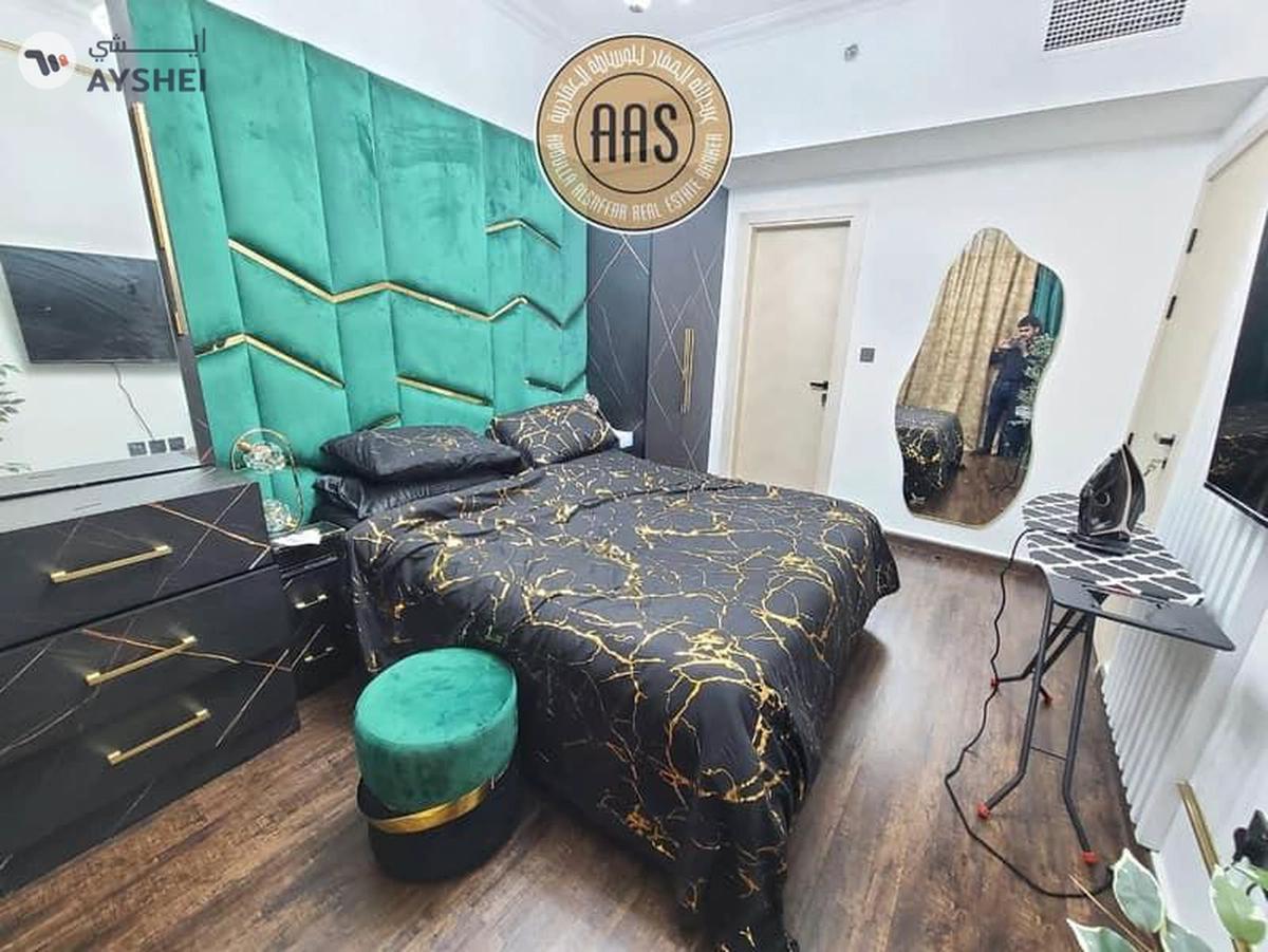 Elegant furnished 1bhk 2bathrooms in 100k balcony wardrobes 1parking-11-11