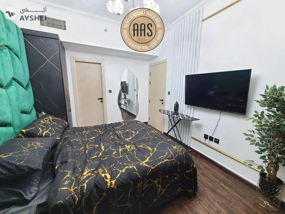 Elegant furnished 1bhk 2bathrooms in 100k balcony wardrobes 1parking-1-1