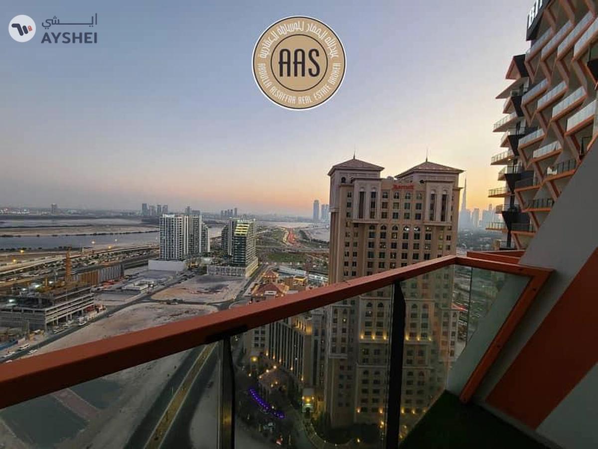 Elegant furnished 1bhk 2bathrooms in 100k balcony wardrobes 1parking-8-8