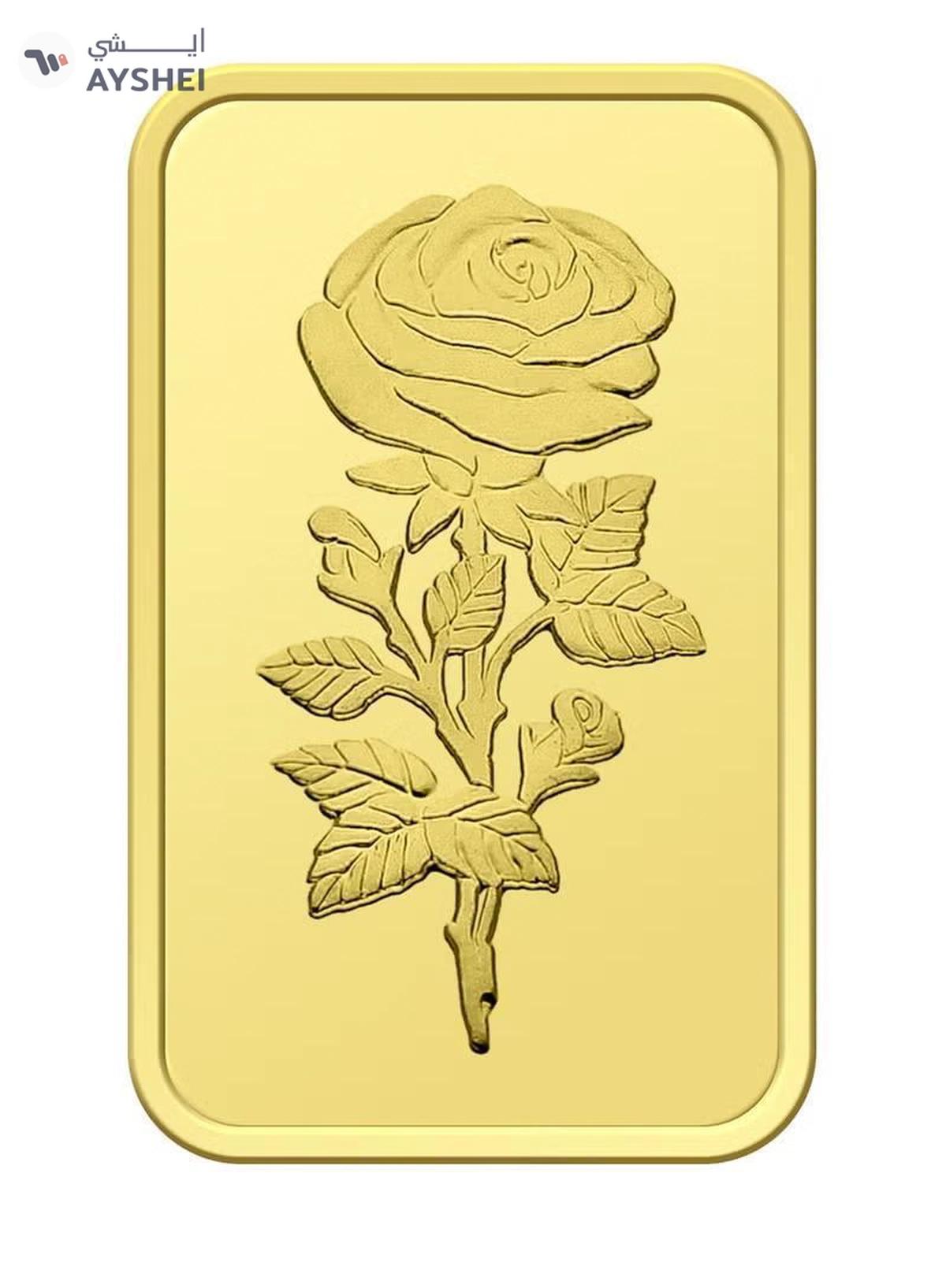 Dubai 1g Pure 999.9 Fine Gold Bar 24KT-1-1