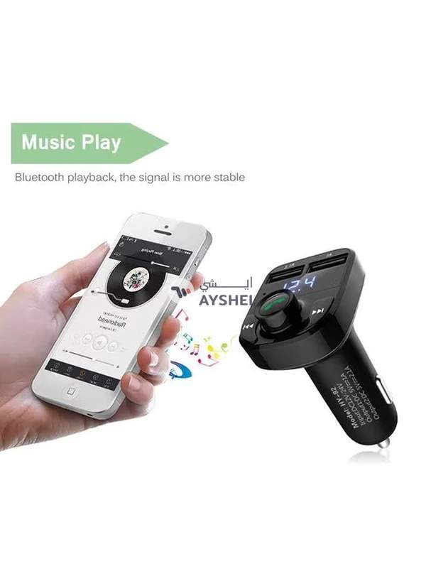 Generic Bluetooth Hands-free Car FM Transmitter Player With USB Charger
