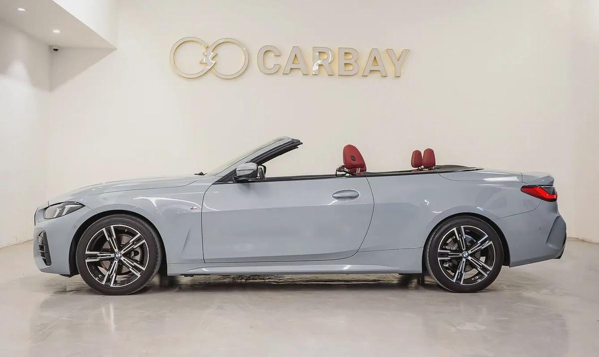 AED 3525 PM | BMW 420i CABRIOLET 2025 | UNDER 5 YEARS AGENCY WARRANTY SERVICE CONTRACT | GCC-3-3