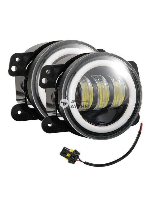 Generic 2-Piece Waterproof Driving Fog Light