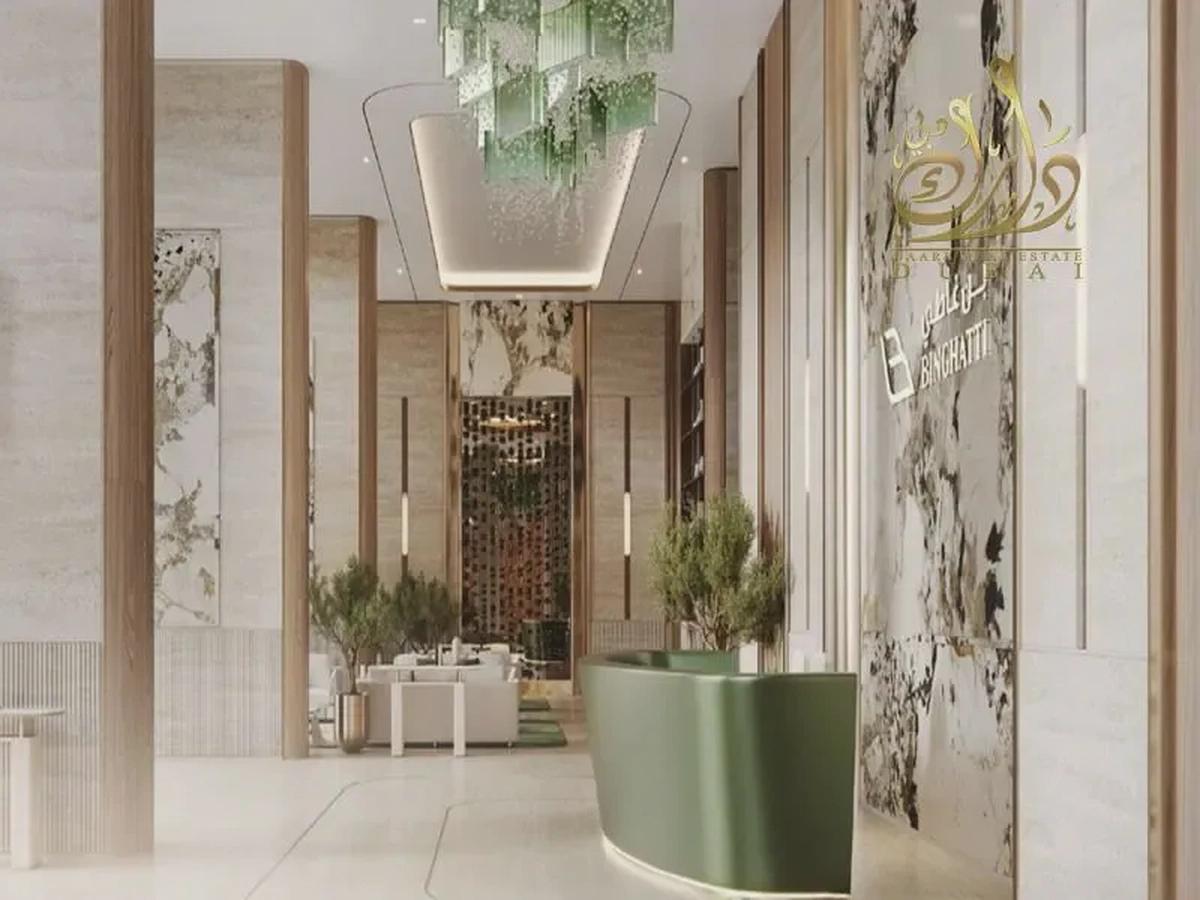 Furnished 1BR Apartment | Binghatti Titania | Balcony & Skyline View-2-2