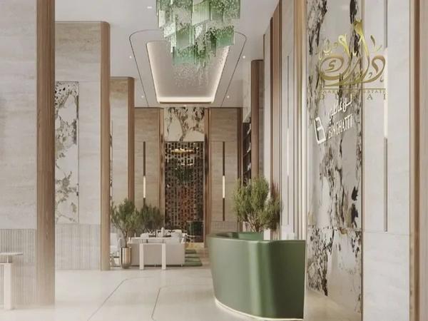 Furnished 1BR Apartment | Binghatti Titania | Balcony & Skyline View