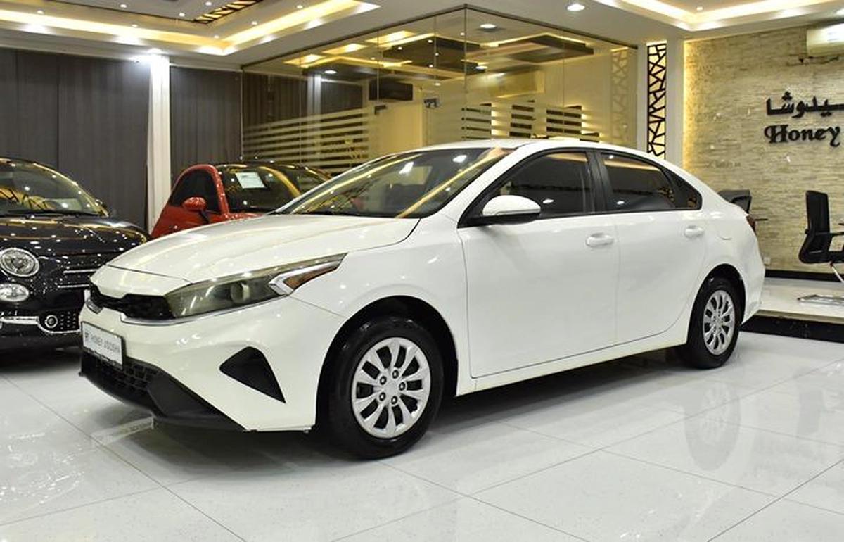 KIA Cerato ( 2022 Model ) in White Color GCC Specs-12-12