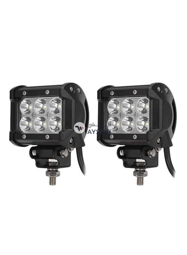 Generic 2-Piece Car LED Top Bar Spot Beam Driving Lamp