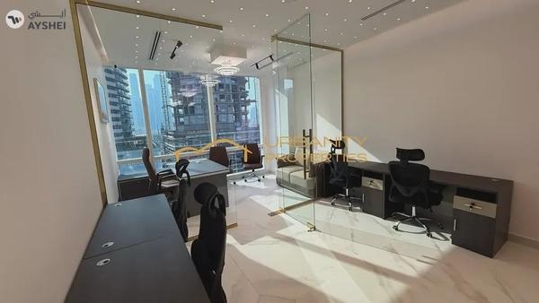 Premium Fully Furnished Studio Office B2B Tower Business Bay