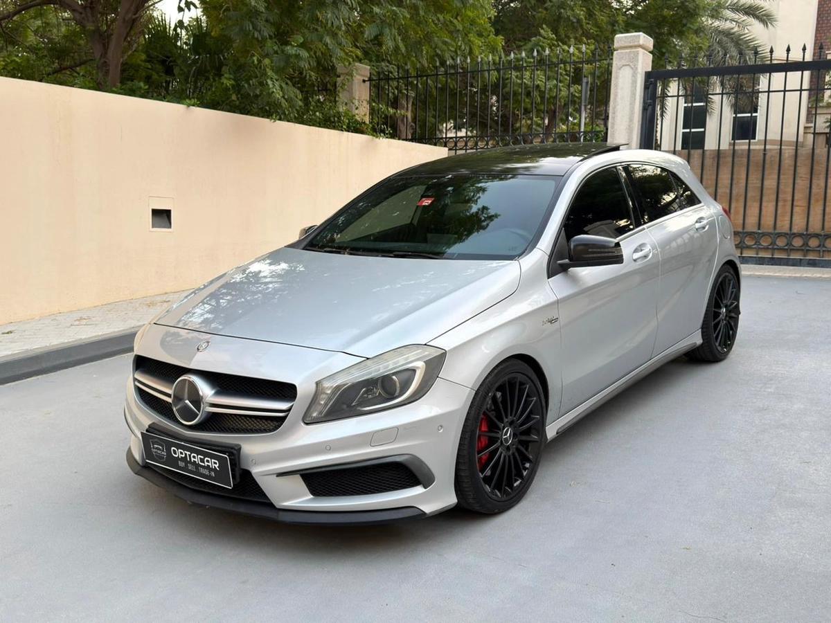 Gulf Specs 2014 MERCEDES A45 AMG 4-Matic 2.0Litre 4-Cylinder Turbo-Charged-0-0