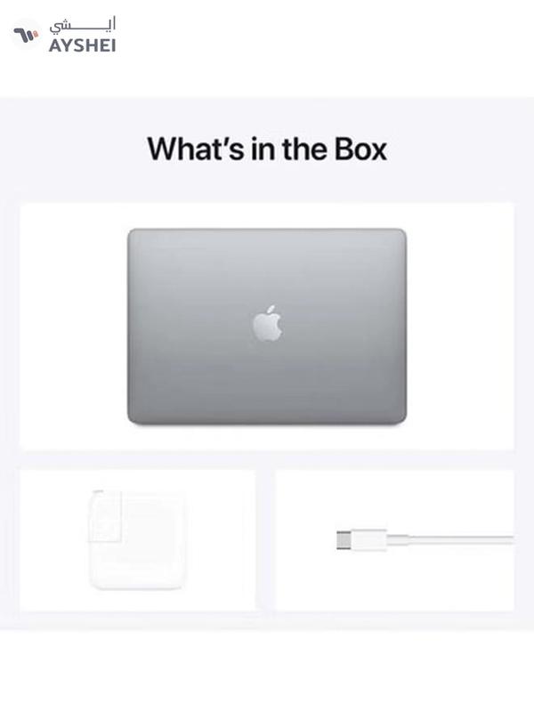 Apple Macbook Air MGN63 13" Display, Apple M1 Chip With 8-Core Processor and 7-Core Graphics / 8GB RAM / 256GB SSD/ English Keyboard(International version) English Space Grey