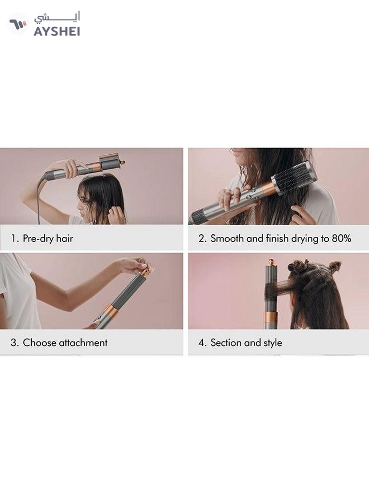 dyson HS05 Airwrap Multi-Styler and Dryer Complete Long (Strawberry Bronze/Blush Pink)-0-portrait