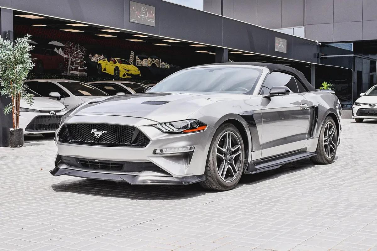 Ford Mustang EcoBoost Premium 2020 | American Specs | 78K KM | Gray | فورد موستينغ ايكو بوست بريميوم-2-2