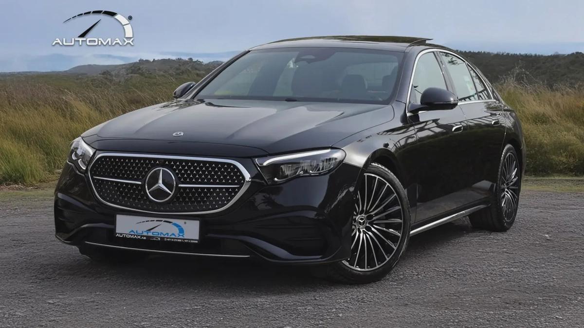2026 Mercedes-Benz E 200 AMG EQ Boost 2.0L RWD GCC 0Km With 2 Years Unlimited Mileage Warranty-0-0