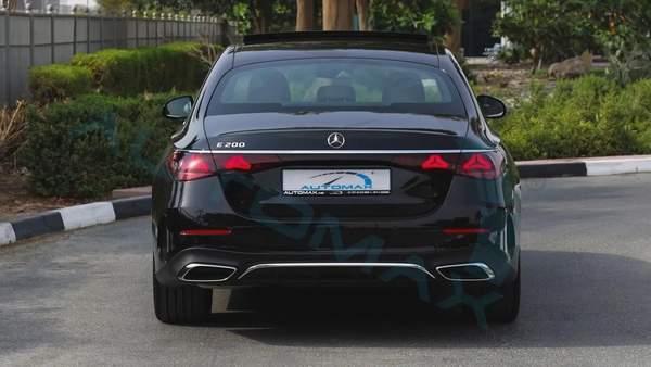 2026 Mercedes-Benz E 200 AMG EQ Boost 2.0L RWD GCC 0Km With 2 Years Unlimited Mileage Warranty