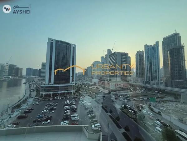 Brand New Office Space with Canal & Downtown Views in B2B Tower – 115k AED
