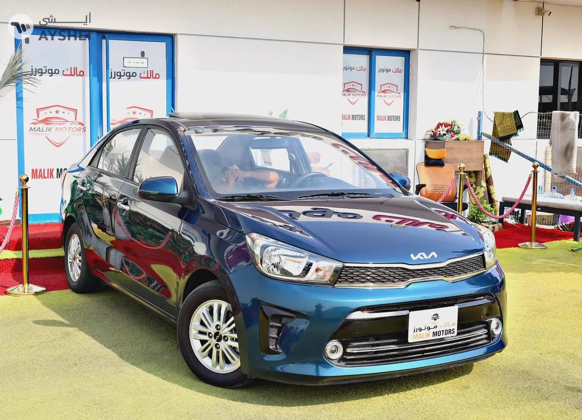 KIA PEGAS 2022 | GCC SPECS | UNDER WARRANTY | AED 850/MONTHLY | 0% DOWNPAYMENT BANK FINANCE.-1-1