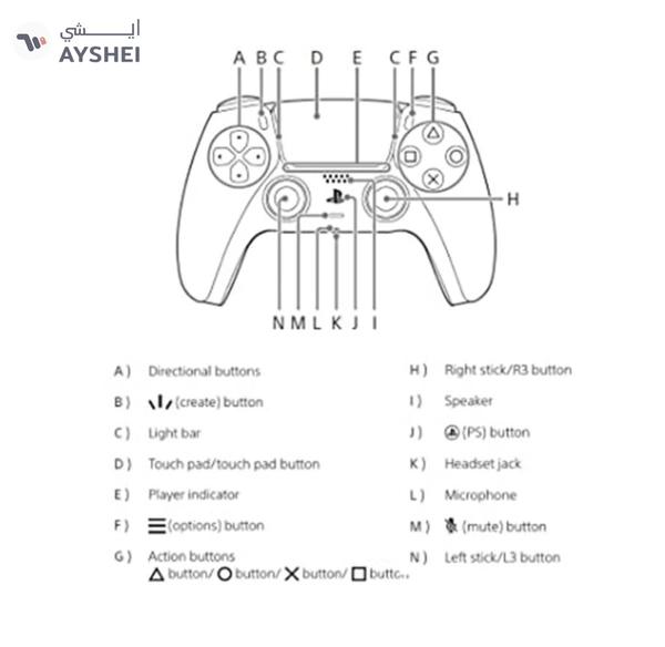 Sony DualSense Wireless Controller For PlayStation 5 - White