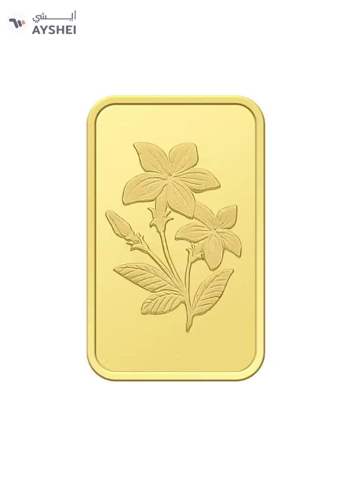 Emirates Minting 2.5 Grams Flower Gold Bar 999.9 Purity-4-4