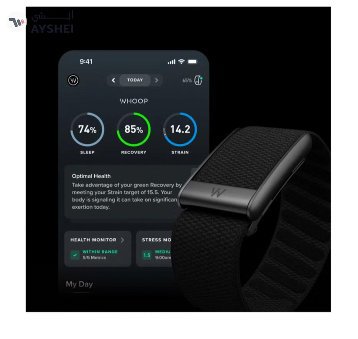 Whoop Peak – 12-Month Membership – 5.0 Health and Fitness Wearable-6-6