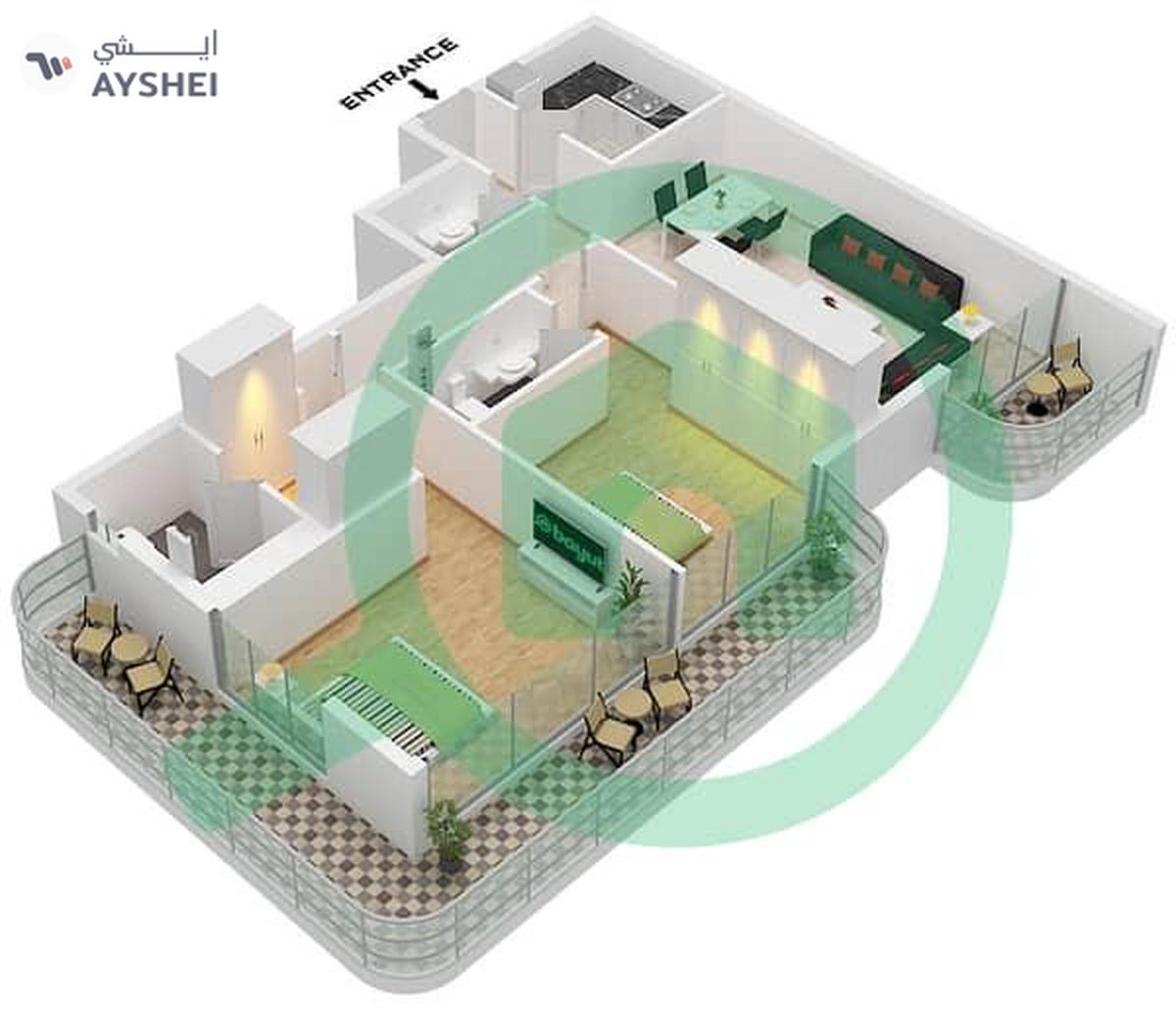 Creek View by Iraz, Culture Village (Jaddaf Waterfront), Dubai-0-landscape