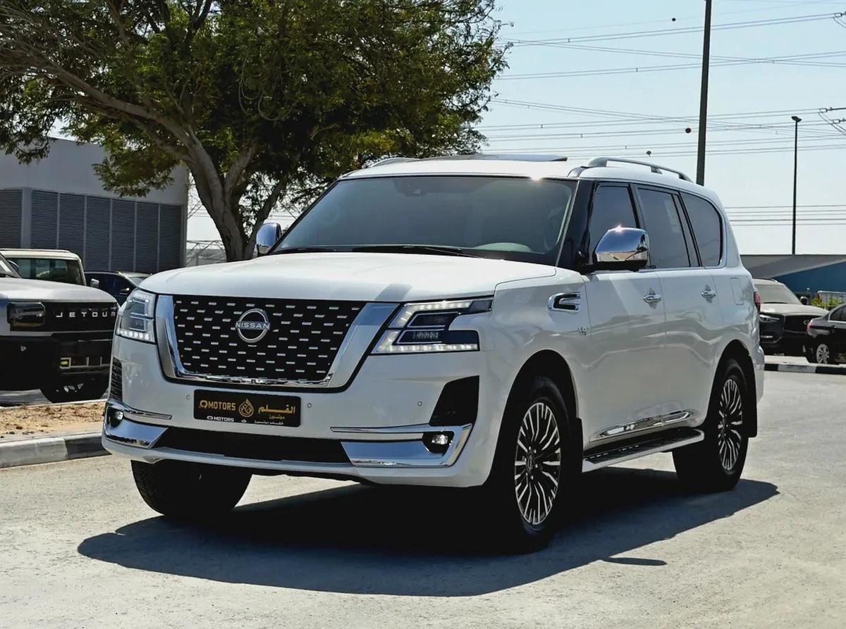 2024 Nissan Patrol LE V8 Platinum, Dealer Warranty, GCC Specifications-0-0