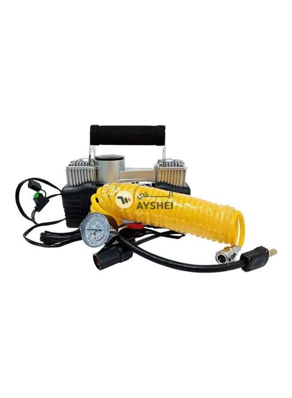 Generic DC 12V Heavy Duty Double Cylinder Air Compressor Kit Set
