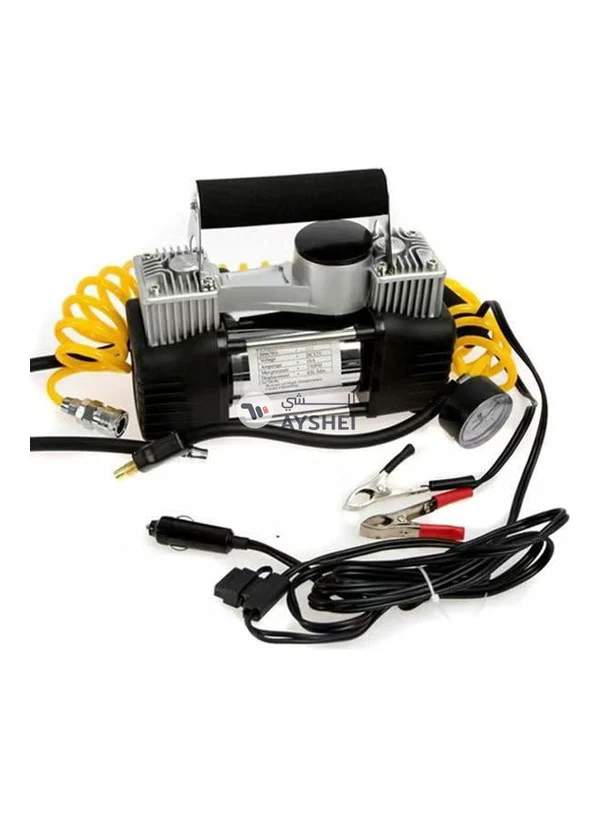 Generic DC 12V Heavy Duty Double Cylinder Air Compressor Kit Set