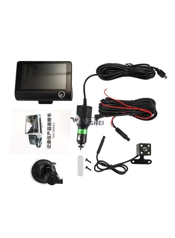Generic 3 Way Car DVR Camera Video Driving Recorder