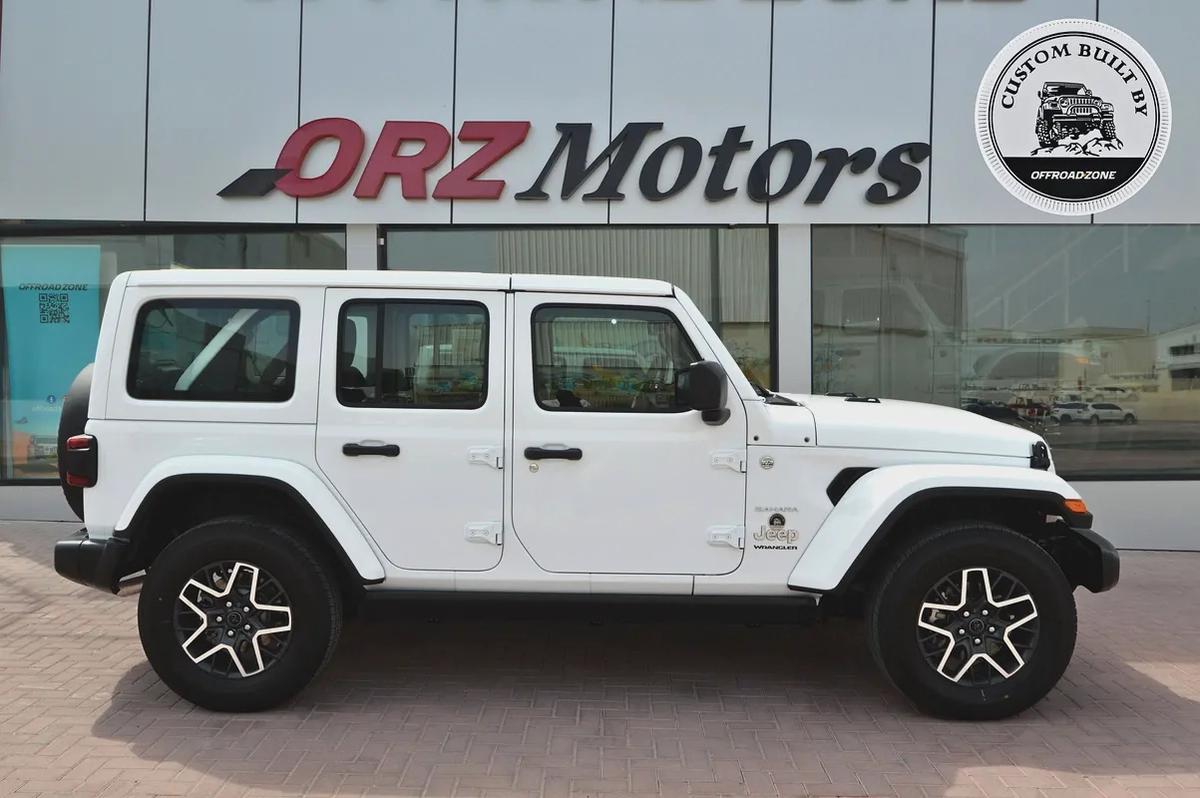 BRAND NEW | DEALER 5 YRS WTY 3 YRS SP | 2026 JEEP WRANGLER 4DR SAHARA WHITE (2.0L)-5-5