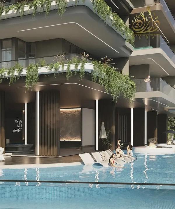 ""20/80 PP--Only 40K Booking--2BR+Private Pool--1% Monthly""
