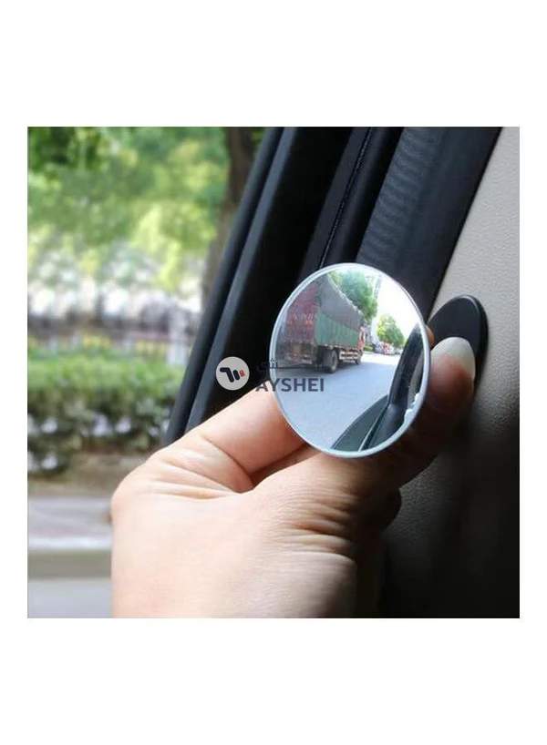 Generic HD 360 Degree Wide Angle Adjustable Car Rear View Convex Mirror Auto Rearview Mirror Vehicle Blind Spot Rimless Mirrors