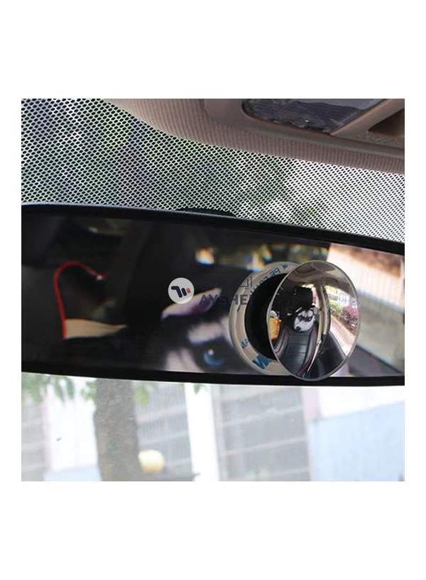Generic HD 360 Degree Wide Angle Adjustable Car Rear View Convex Mirror Auto Rearview Mirror Vehicle Blind Spot Rimless Mirrors