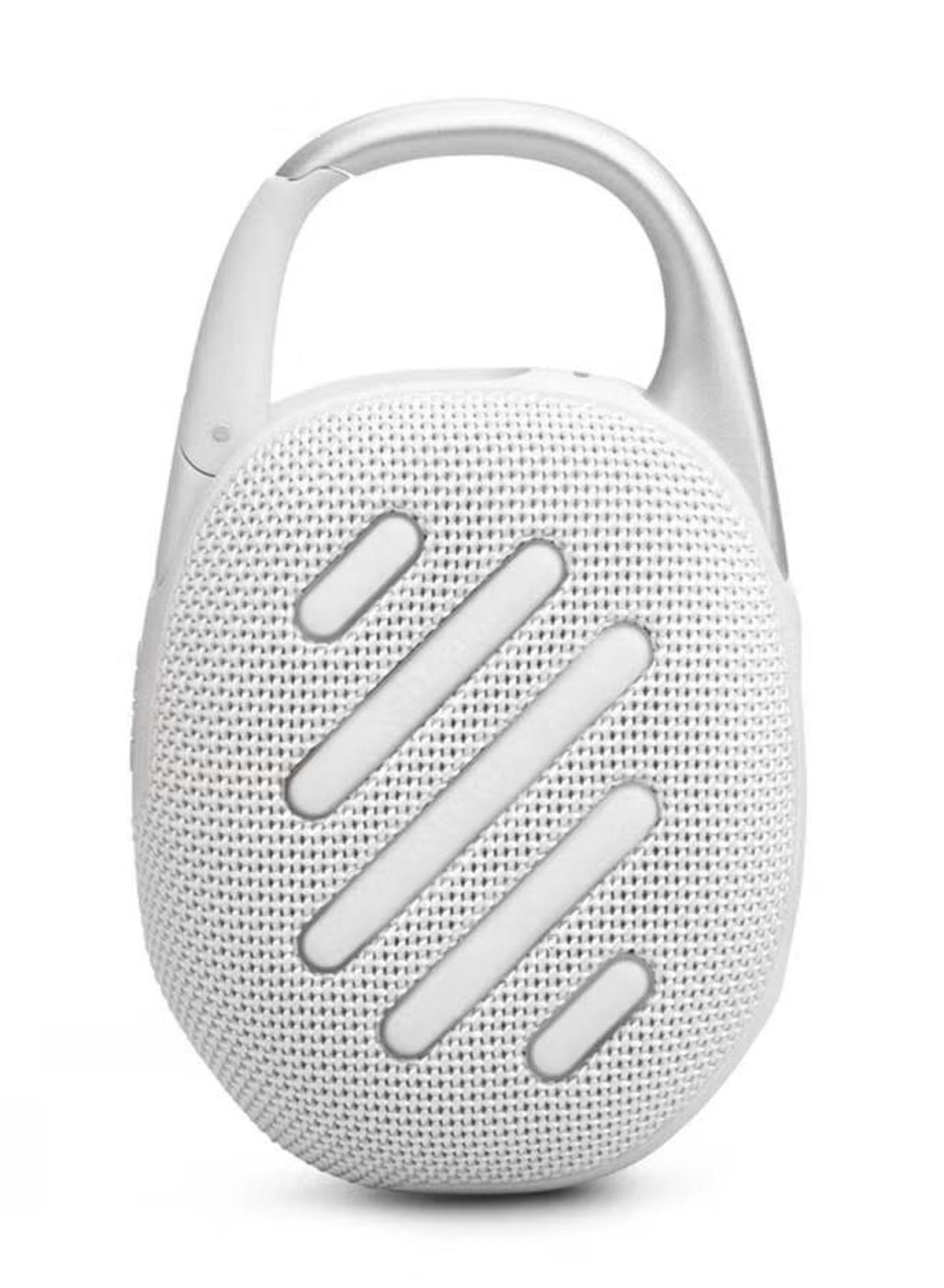 JBL Clip 5-Portable Waterproof Speaker White-0-portrait
