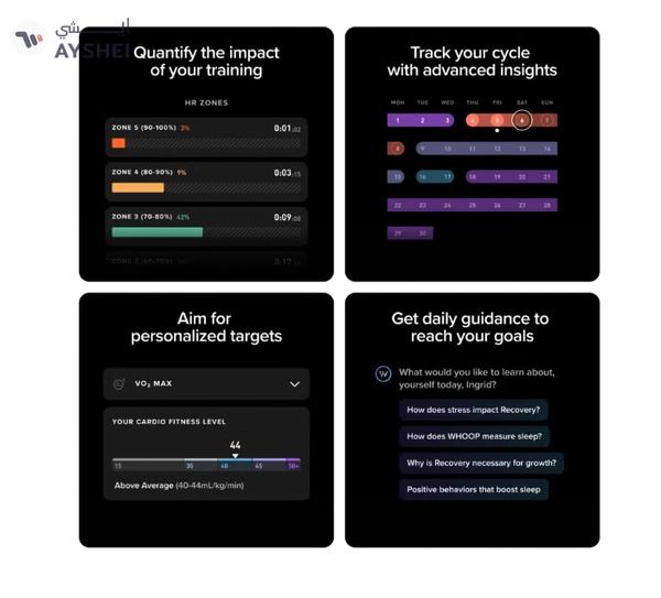 Whoop One – 12-Month Membership – 5.0 Health and Fitness Wearable