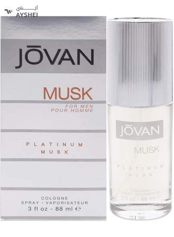 JOVAN Platinum Musk Cologne 88ml