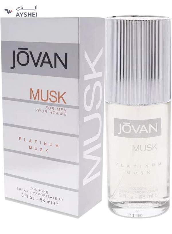 JOVAN Platinum Musk Cologne 88ml