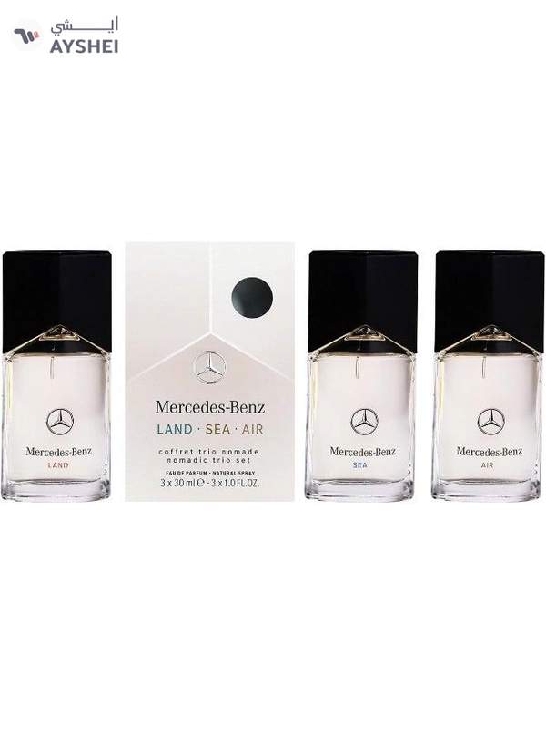 Mercedes-Benz Lsa For Men - 3 Piece Edp Gift Set