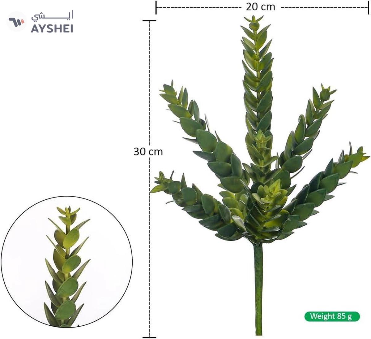 YATAI Artificial Flowers, Realistic PVC Succulent Plants with Natural Texture-1-landscape