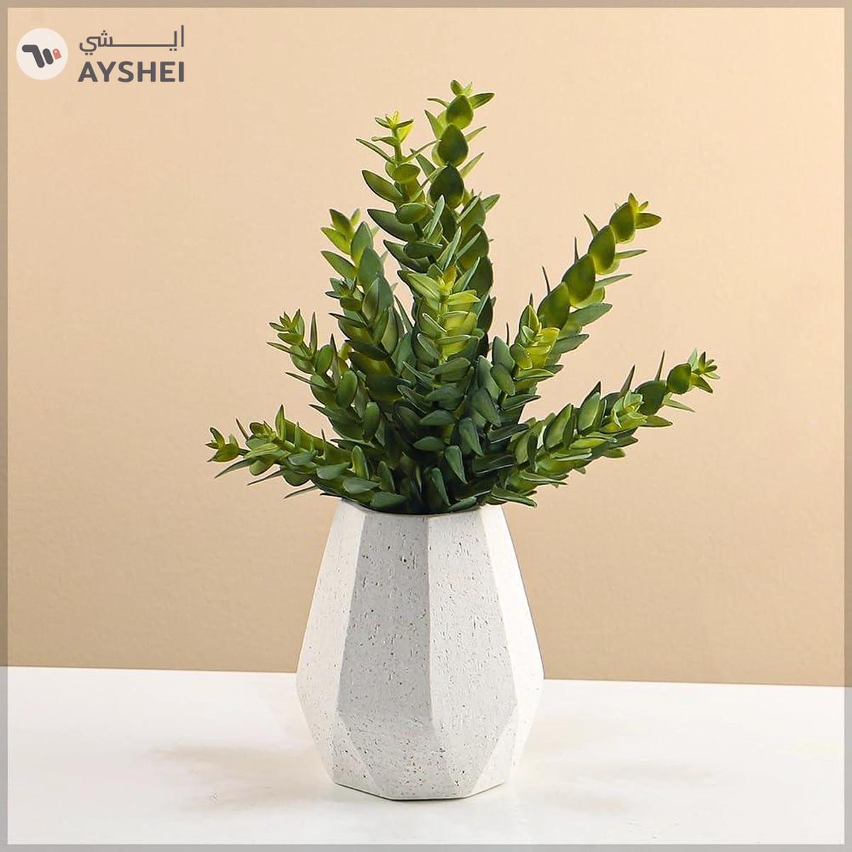 YATAI Artificial Flowers, Realistic PVC Succulent Plants with Natural Texture-2-2