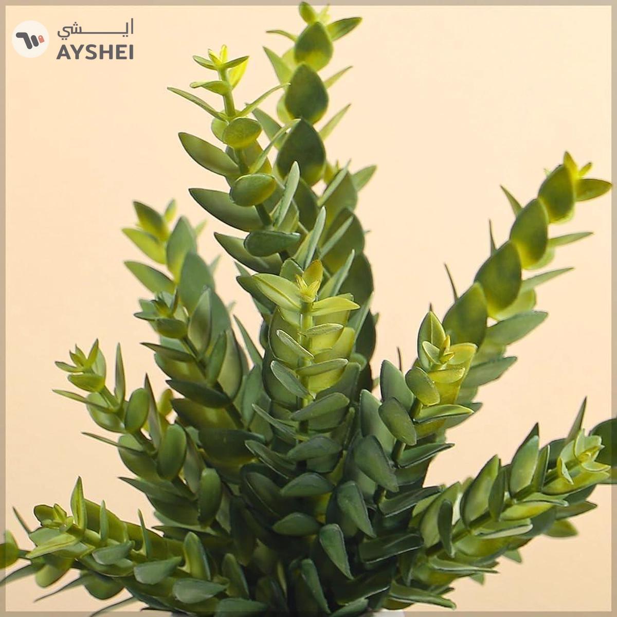 YATAI Artificial Flowers, Realistic PVC Succulent Plants with Natural Texture-3-3