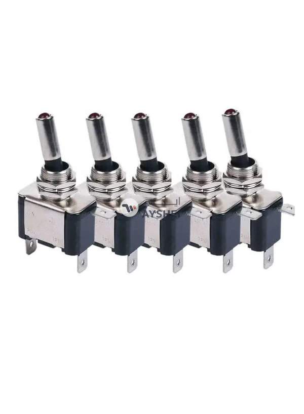 Generic 10-Piece On-Off LED Light Toggle Rocker Switch Set