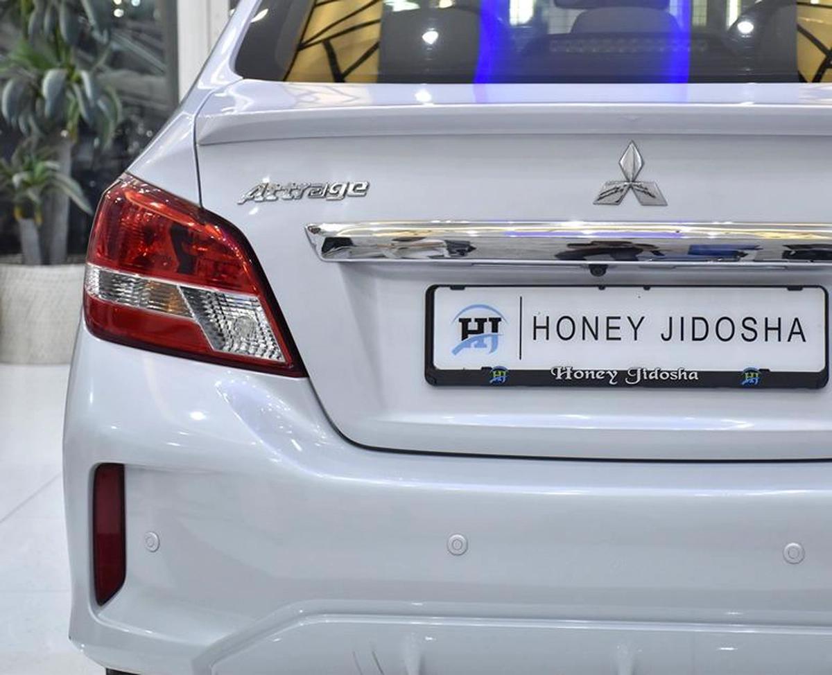 Mitsubishi Attrage ( 2021 Model ) in White Color GCC Specs-9-9
