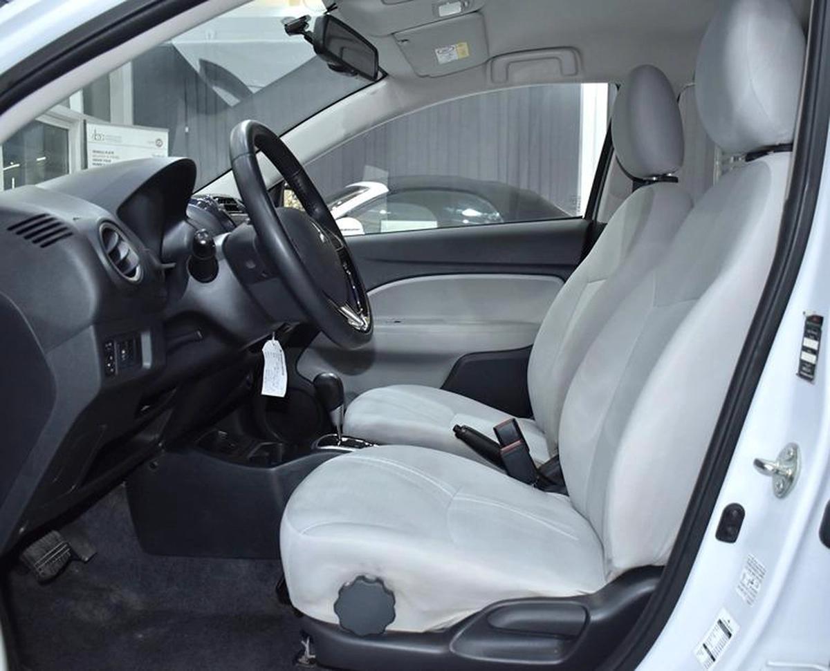 Mitsubishi Attrage ( 2021 Model ) in White Color GCC Specs-1-1