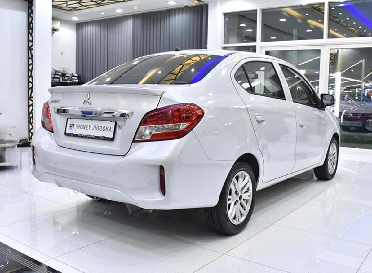 Mitsubishi Attrage ( 2021 Model ) in White Color GCC Specs-7-7