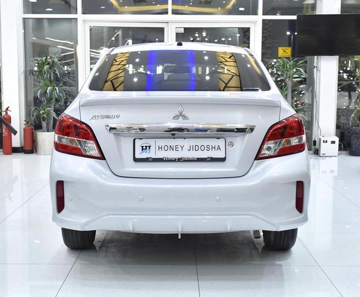 Mitsubishi Attrage ( 2021 Model ) in White Color GCC Specs-3-3