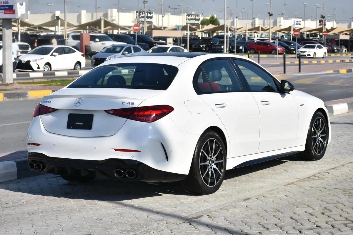 MERCEDES BENZ AMG C43 2023 | WHITE-6-6