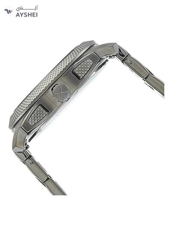 Fossil Men's Water Resistant Analog Watch FS4662 - 42 mm - Silver